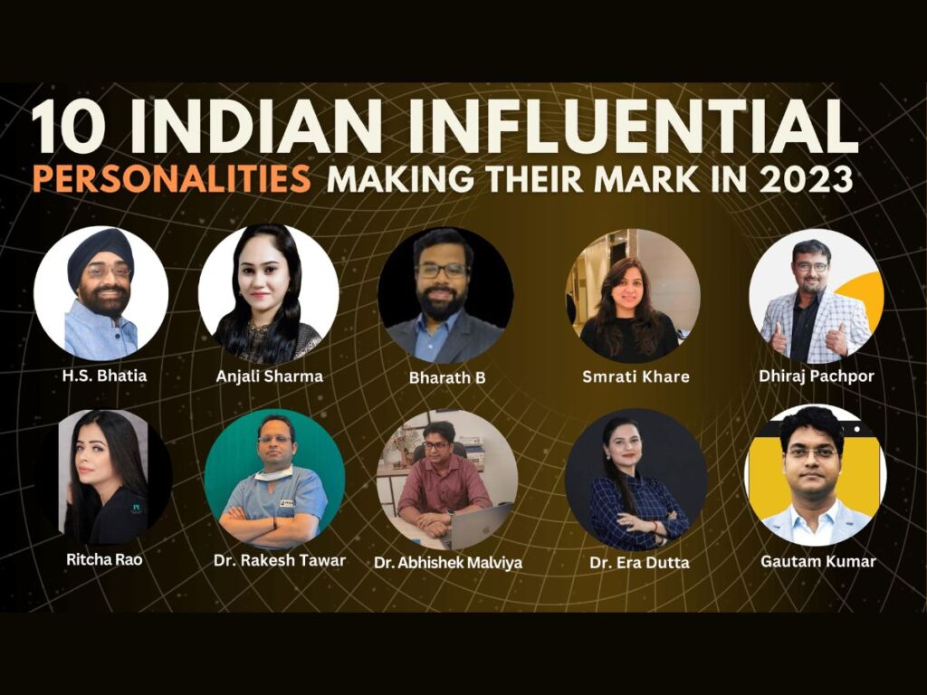 10 Indian influential personalities making their mark in 2023