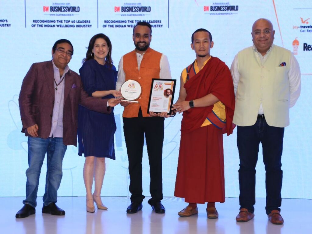 Mr. Madhusudan Chauhan, CEO of Jiva Ayurveda has been awarded the Business World BW Wellbeing 40U40 award