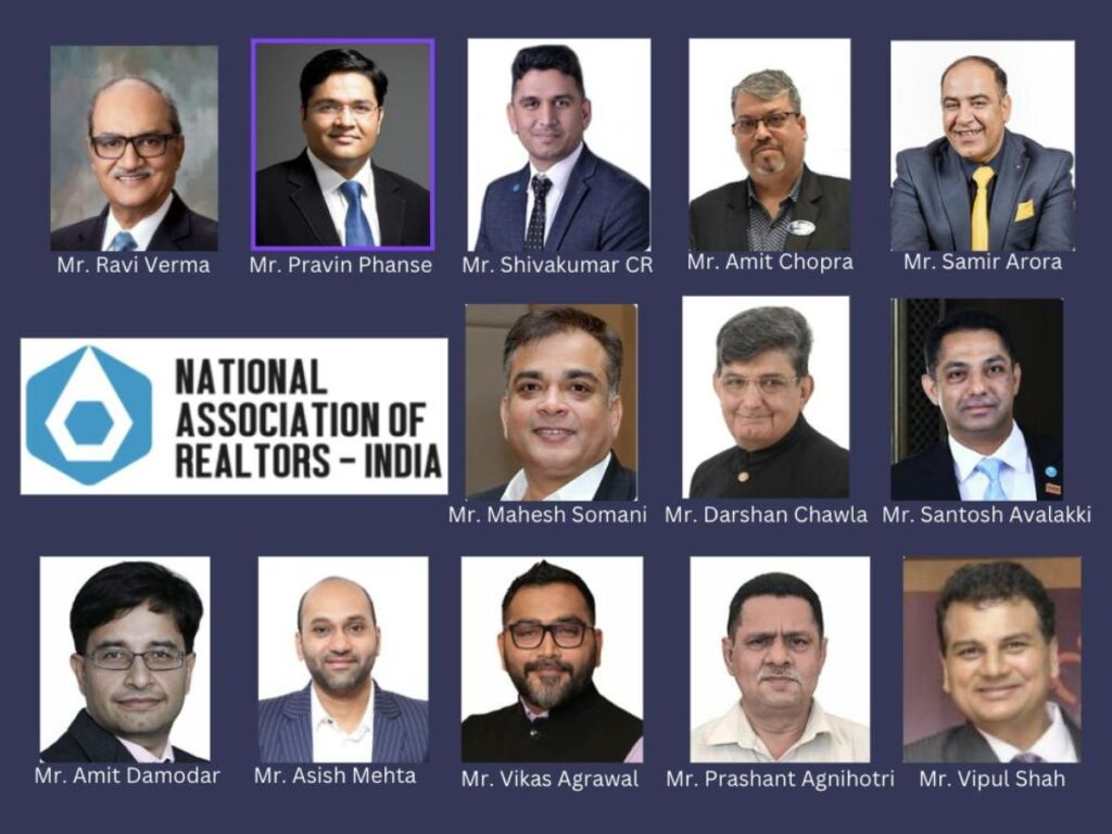 NAR India Appoints New Leadership to Shape Future of Real Estate Industry in India