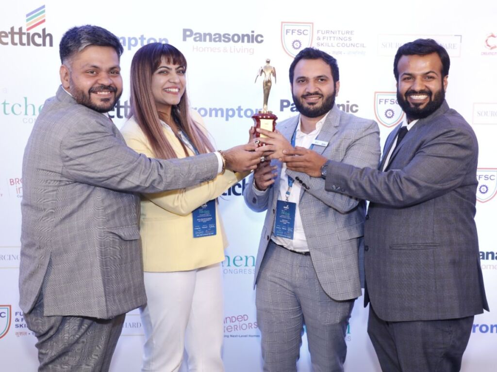 Dona Modular Systems Bags The Kitchen Retailer Award, 2023 By The India Kitchen Congress