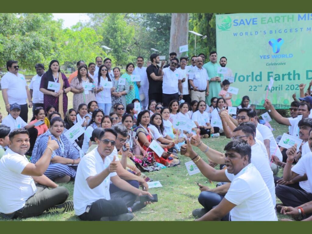 Sandeep Choudhary Launches Tree Plantation Drive on World Earth Day to Combat Climate Change