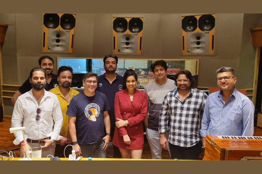 Director Lomharsh recorded Doctor’s Anthem for his upcoming feature based on Doctors Life.