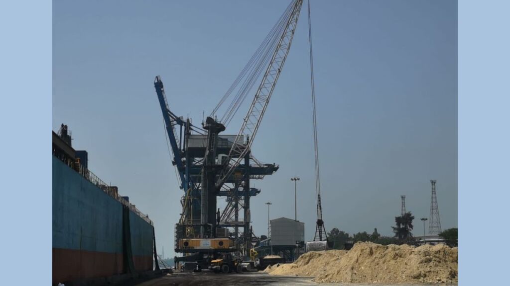 OSL Handles “First Domestic Export of Gypsum” From Paradip to Gujarat Port