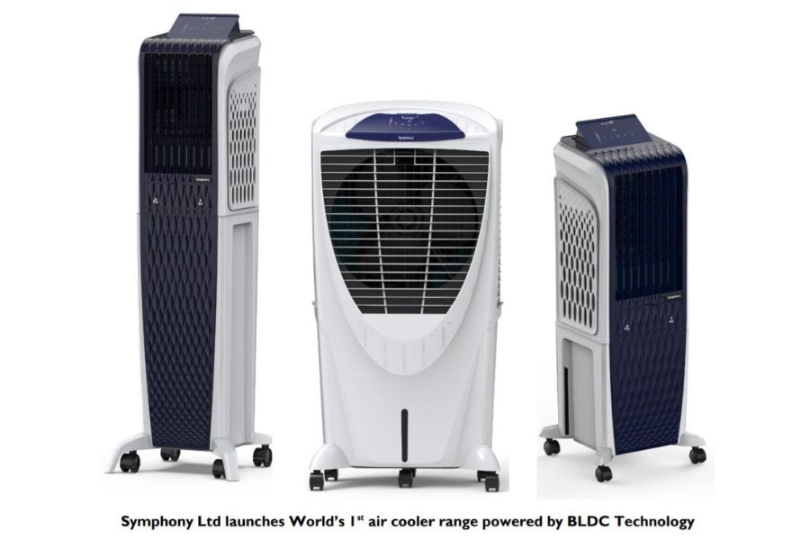 Symphony Ltd launches World’s 1st air cooler range powered by BLDC Technology