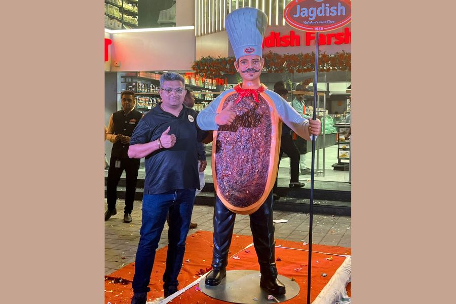 Gujarat’s famous Jagdish Farshan launches mascot Chef Jaggi