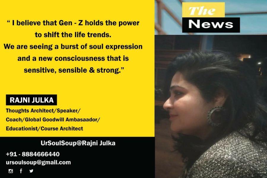 Future of coaching is thoughts re-designing by organization UrSoulSoup founded by Rajni Julka