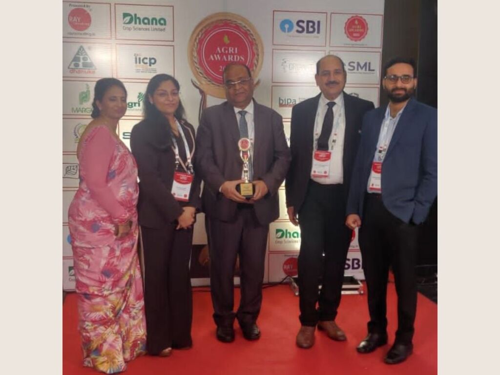 Peptech Biosciences Ltd. wins the Prestigious ABSA 2023 Award for Emerging Company in Bio-Agri Inputs on April 26, 2023, at the Hotel Park Hyatt Hyderabad, India