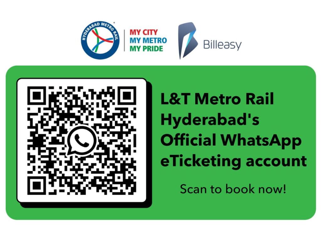 Traveling for an IPL match? L&T Metro Rail, Hyderabad Makes It all easy with WhatsApp e-ticketing