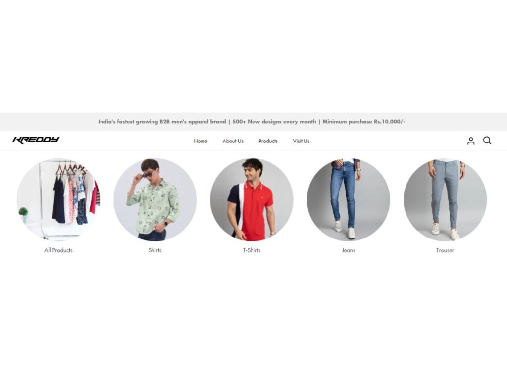 Kreddy Brands Lets Retailers Dealing In Men’s Apparel Breathe A Sigh Of Relief By Helping Them Make Wholesale Purchases Online