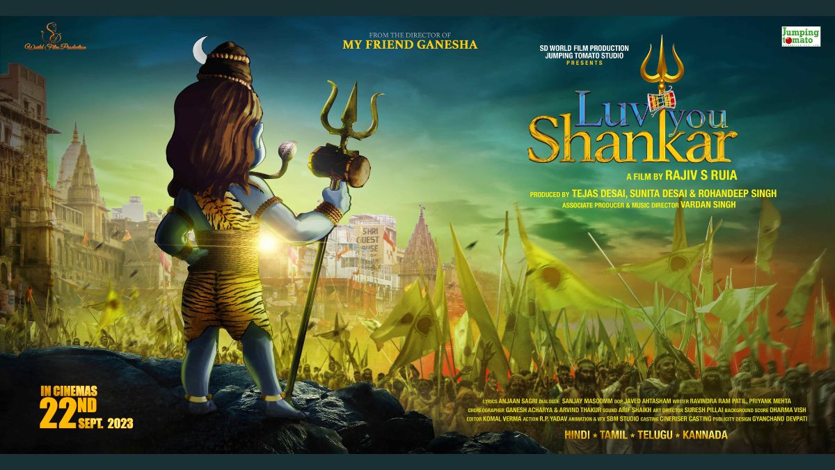 India’s biggest composite animation drama, Luv you Shankar, to hit theatres on September 22
