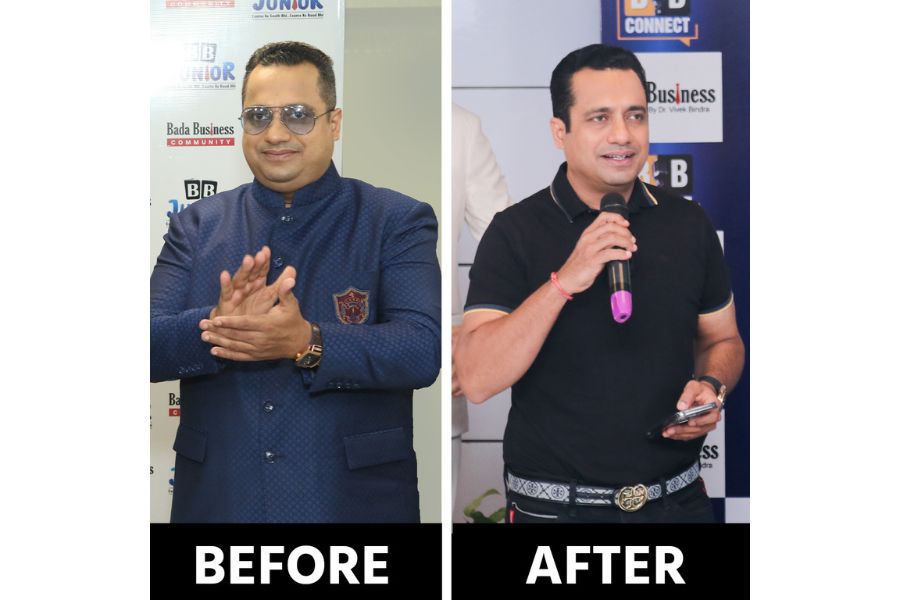 Dr. Vivek Bindra’s Remarkable 100-Day Fat to Fit Transformation: Unveiling the Secrets to Achieving Physical Fitness and Well-being