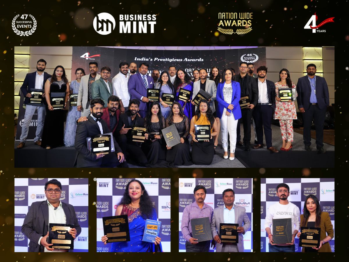 Business Mint Makes a Spectacular Return to Bengaluru as Host of the 47th Nationwide Awards Excellence Event 2023