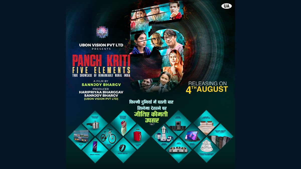 Trailer of Haripriyaa Bharggav ‘s “Panch Kriti: Five Elements” out    