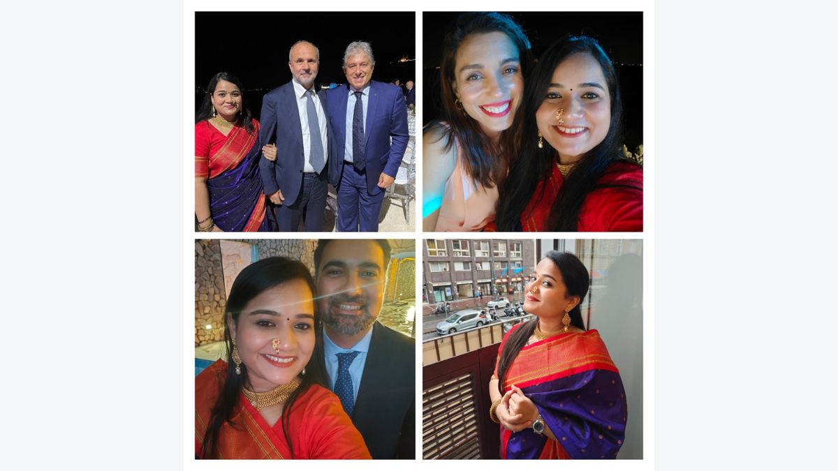 Young Indian Entrepreneur Shines at a Fundraiser Event in Naples, Italy
