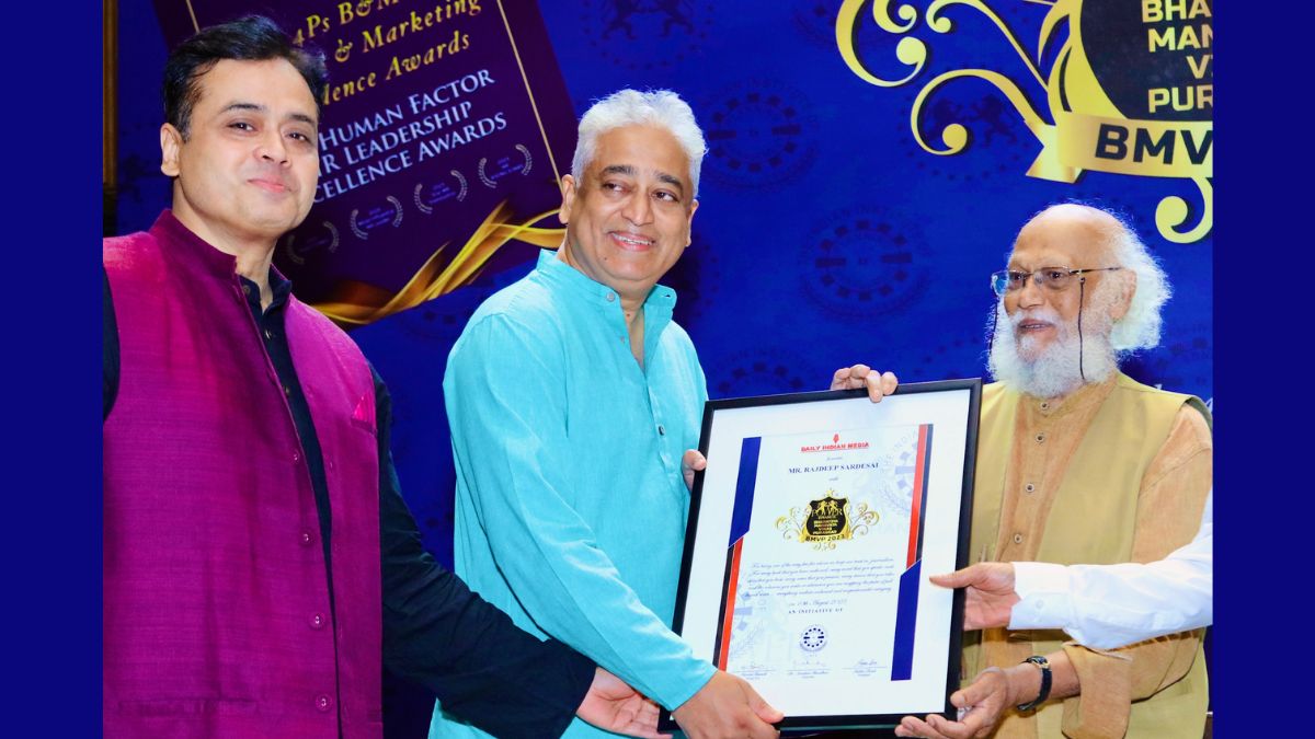 Renowned Artist Jatin Das, Champions of Fearless Journalism, Rajdeep Sardesai & Abhisar Sharma honoured with 2023 Bharatiya Manavata Vikas Puraskar