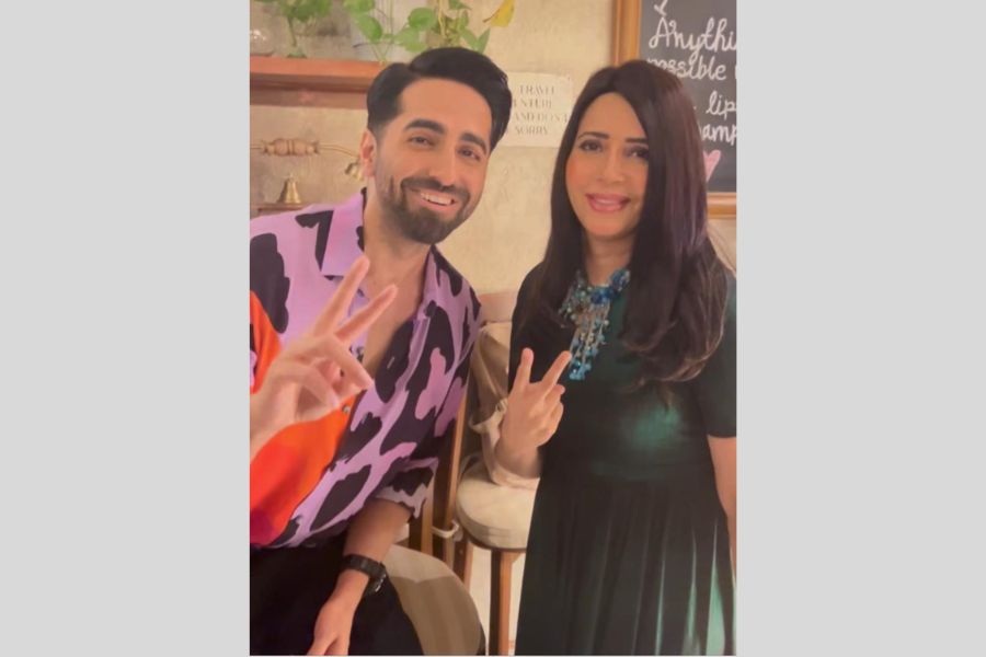 Rozlyn Khan congratulates Ayushmann Khurrana on Dream Girl 2’s box office success