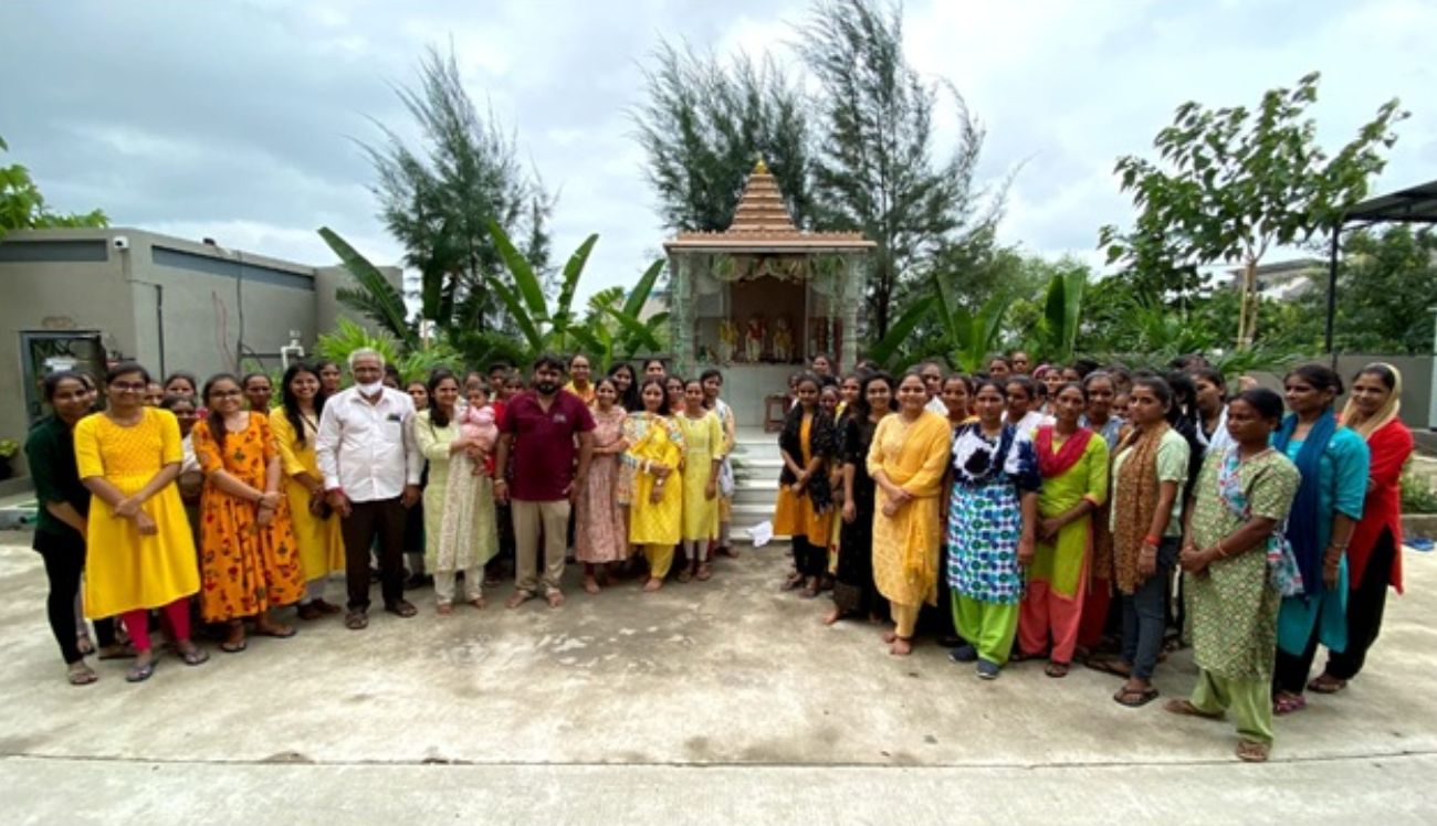 Kashmik Formulation Pvt Ltd celebrated Ganesh Chaturthi with full enthusiasm with their staff at Sanand Plant