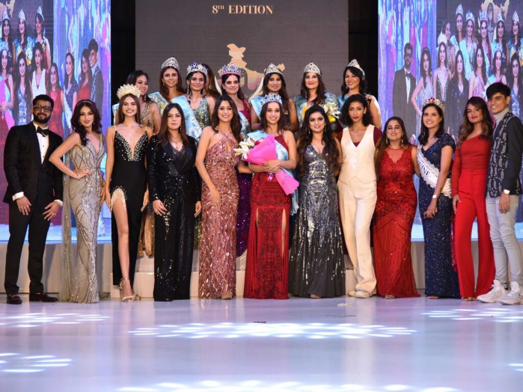 She is India Crowns Madhuri Patle as Mrs. Universe India 2023