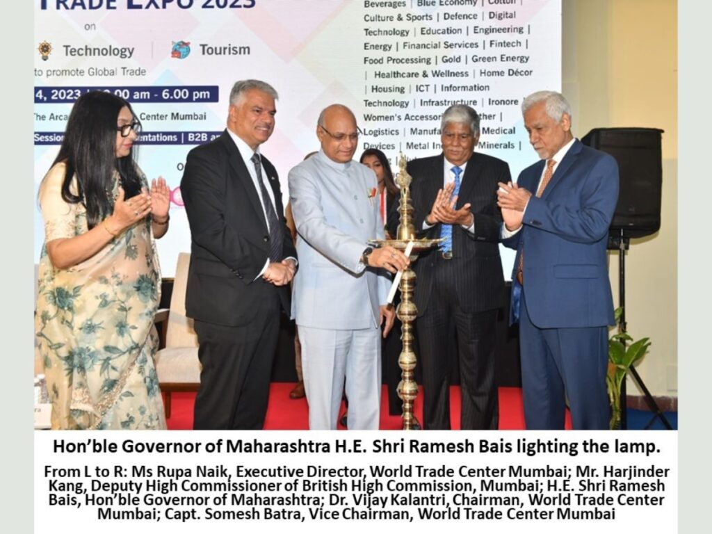 Honorable Governor of Maharashtra inaugurates the 4th Edition of World Trade Expo 2023 – Primex News Network