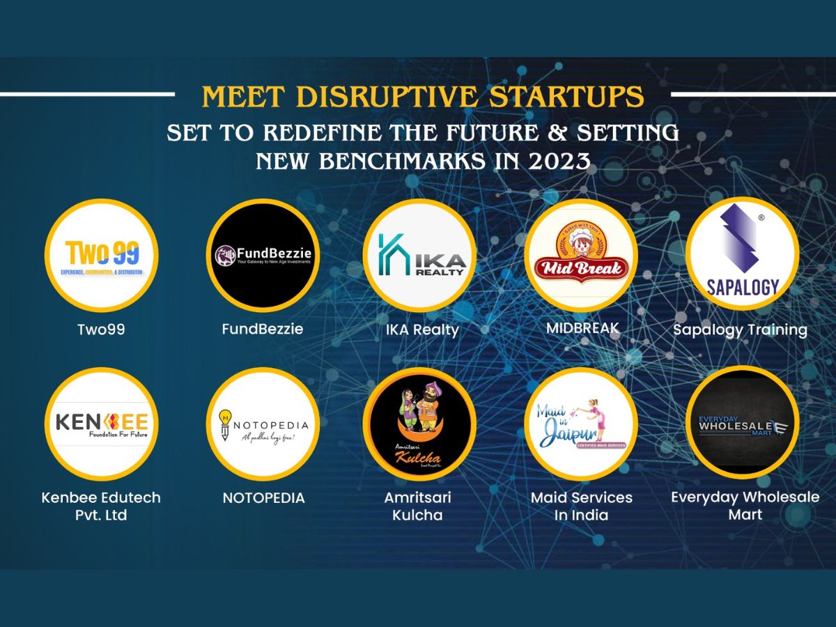 Meet Disruptive Startups Set to Redefine the Future & Setting New Benchmarks in 2023