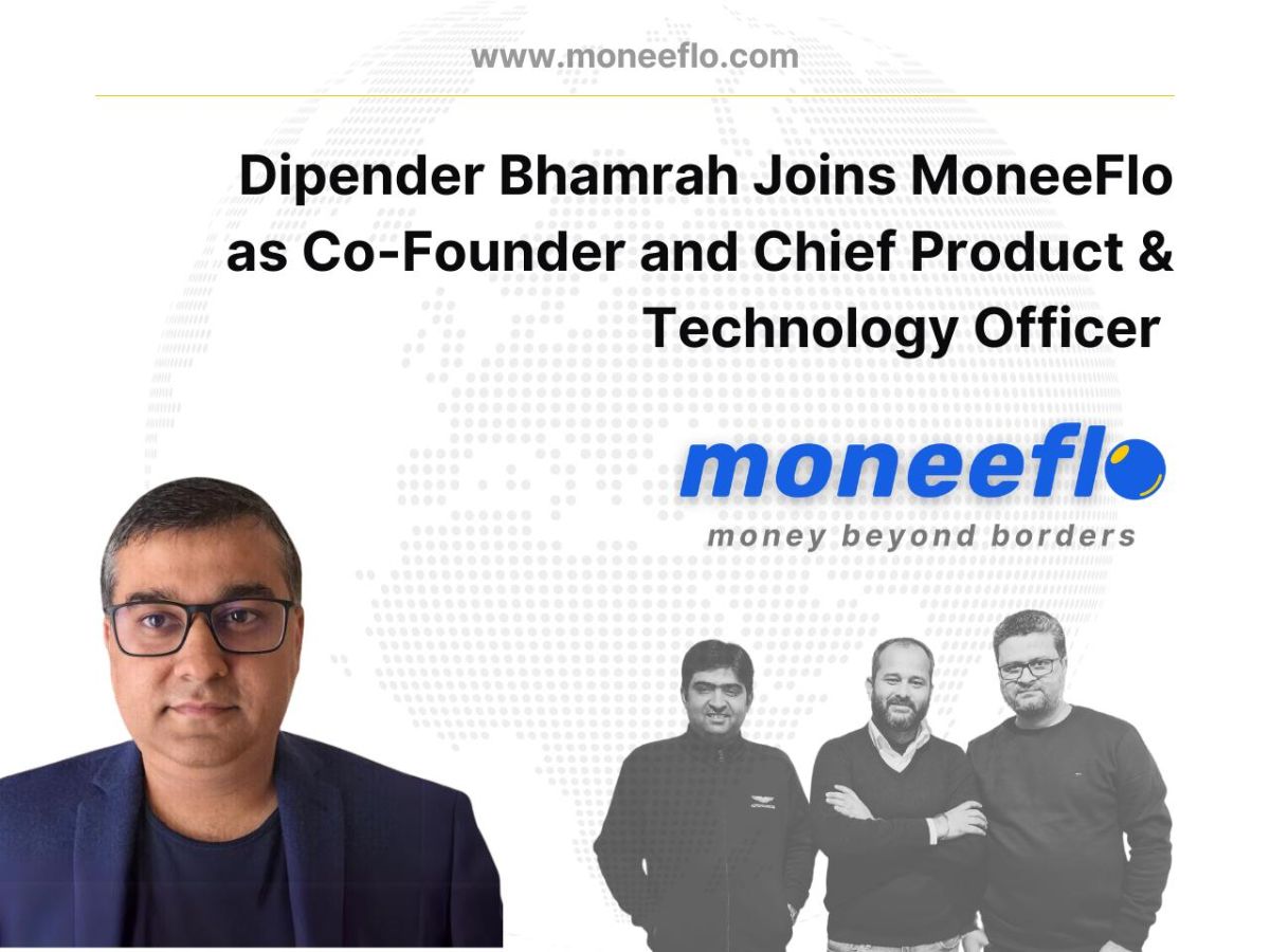 Dipender Bhamrah Joins MoneeFlo as Co-Founder and Chief Product & Technology Officer to fuel technological advancements and strategic expansion