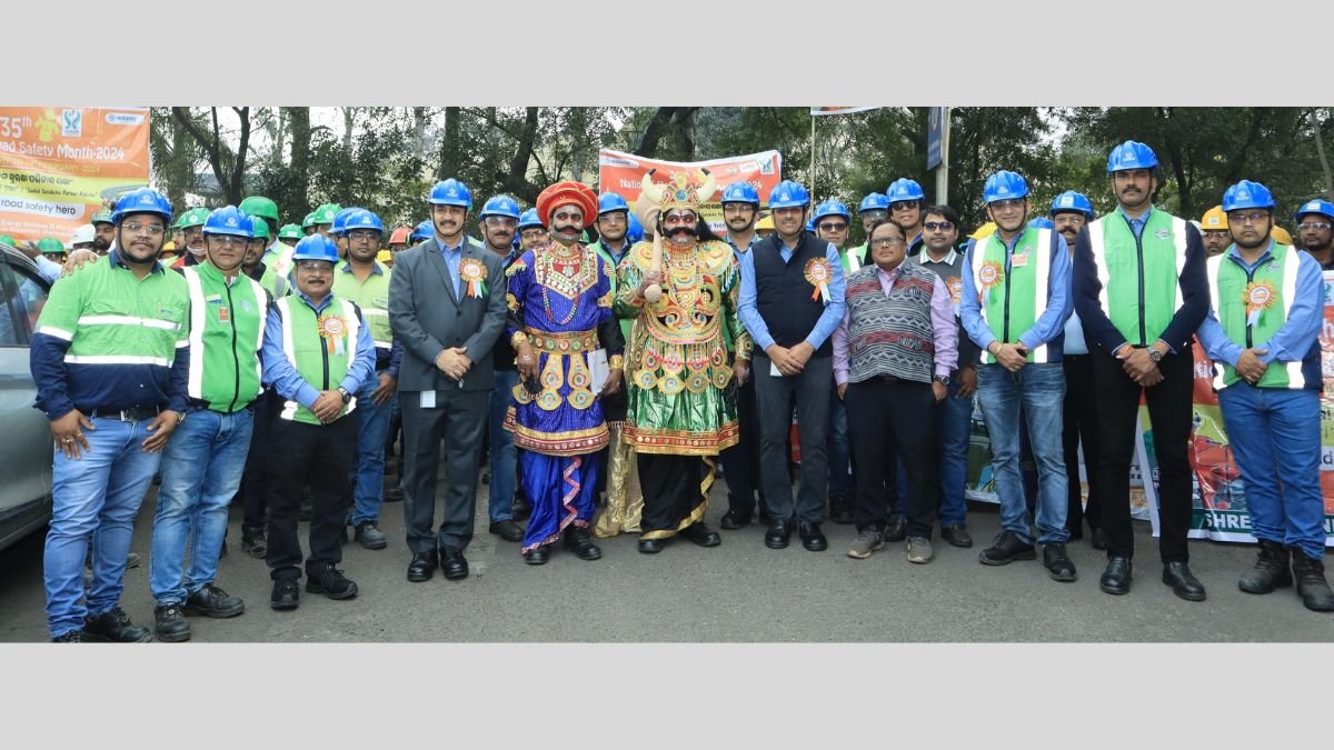 Vedanta Aluminium observes National Road Safety Month in Jharsuguda