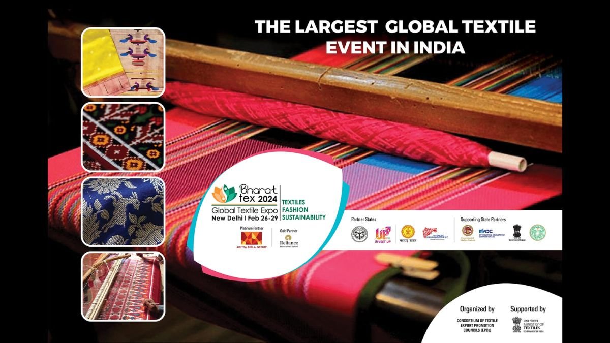 Seamlessly Blending Tradition with Innovation: Bharat Tex 2024 Unveils February 26th at New Delhi!