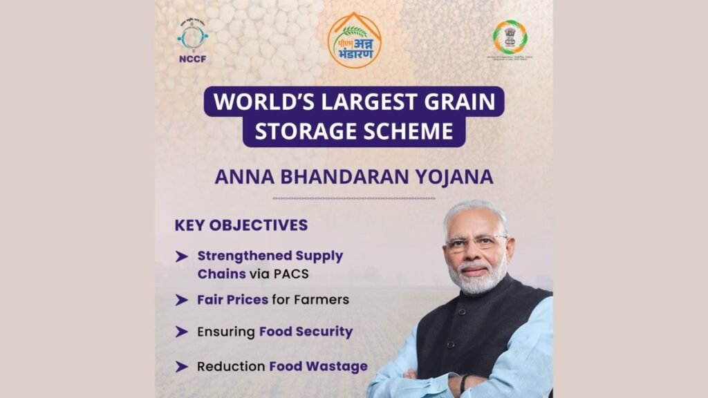 Shri Narendra Modi Inaugurated World’s Largest Grain Storage Scheme 'Anna Bhandaran Yojana' in New Delhi - PNN Digital