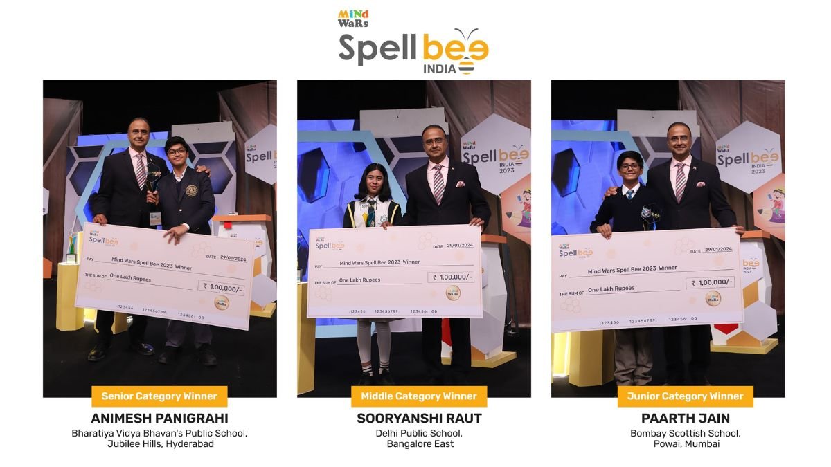 Inspiring Minds, Conquering Words: Mind Wars Spell Bee 2023 Unveils Its Champions!