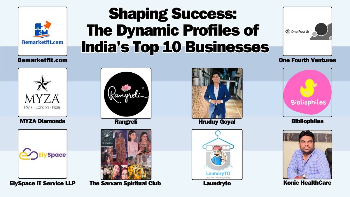 Shaping Success: The Dynamic Profiles of India’s Top 10 Businesses