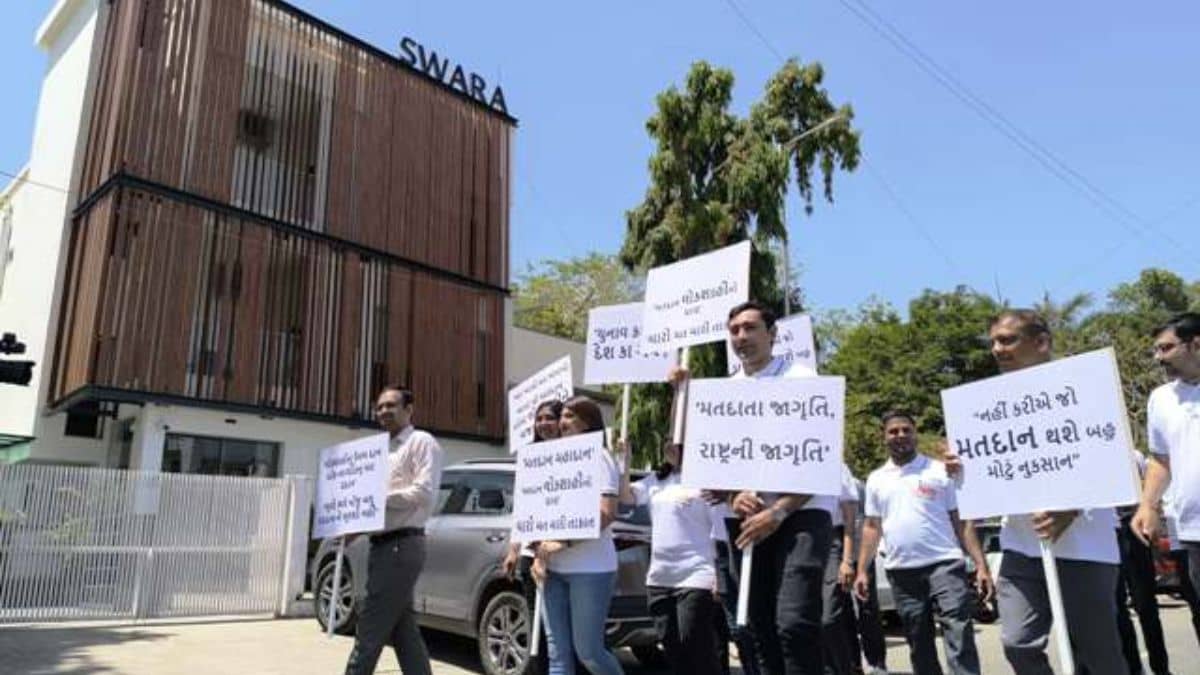 Swara Group organises voter awareness programme