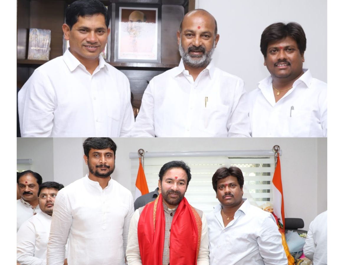 Akkala Sudhakar Congratulates Newly Elected Union Ministers Kishan Reddy and Bandi Sanjay Kumar