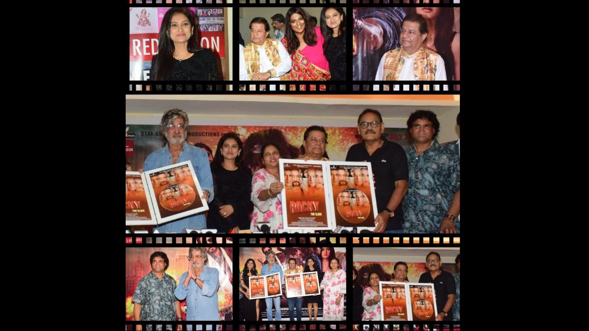 Padma Shri Anup.Jalota launches Star Angel Film Productions’ Rocky – The Slave music on Red Ribbon