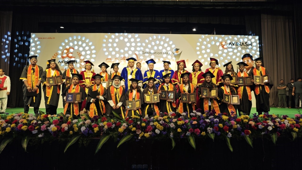 Avinash Group of Institutions Hosts 'Snatakotsav' Graduation Ceremony for the 2021-2024 Batch