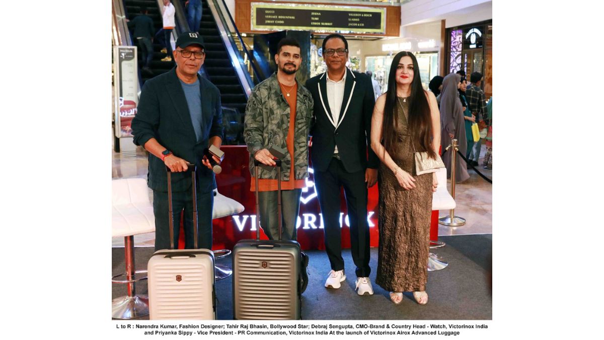 Victorinox’s Airox Advanced Luggage & Tahir Raj Bhasin Make a Style Statement